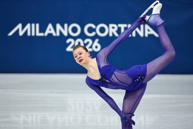 ITALY, MILAN - FEBRUARY 6, 2026: Lorine Schild of France performs her routine in the women s singles skating short programme of the team Figure skating, Eiskunstlauf event at Milano Ice Skating Arena as part of the 2026 Winter Olympic Games, Olympische Spiele, Olympia, OS 2026 Winter Olympics: Team Figure Skating, Rhythm Dance  - ZUMAt113 20260206_zaa_t113_270 Copyright: xMikhailxTereshchenkox