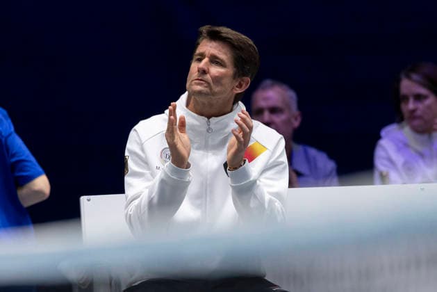 Davis Cup Germany Peru, 06 02 2026 Coach Michael Kohlmann GER during the Davis Cup Davis Cup Germany Peru at CASTELLO on February 6, 2026 in Duesseldorf, Germany Copyright: xBEAUTIFULxSPORTS KennyxBeelex
