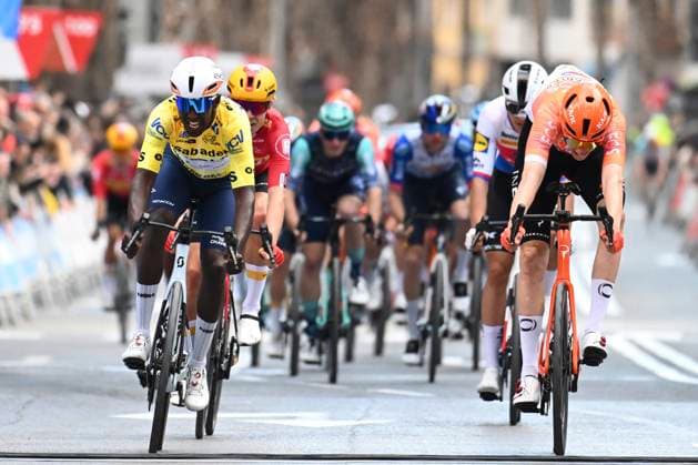 Tour of Valencia 2026 Stage 3 SAN VINCENT DEL RASPEIG, SPAIN - FEBRUARY 06 : Girmay Biniam (ERI) of NSN Cycling Team during stage 3 of the 77th edition of Volta a la Comunitat Valenciana an UCI ProSeries 2.Pro cycling road race stage for Men Elite of 158.2 km with start in Orihuela and finish in San Vincent Del Raspeig on February 6, 2026 in San Vincent Del Raspeig, Spain, 06 02 2026 San Vincent Del Raspeig Spain  Copyright: xVincentxKalutx