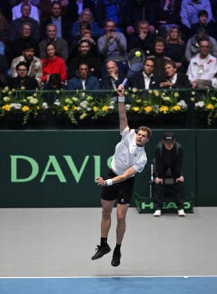 2026 Davis Cup Qualifiers , Düsseldorf Germany Germany vs Peru Day1 Match1 Yannik Hanfmann GER vs Gonzalo Bueno PER German Team