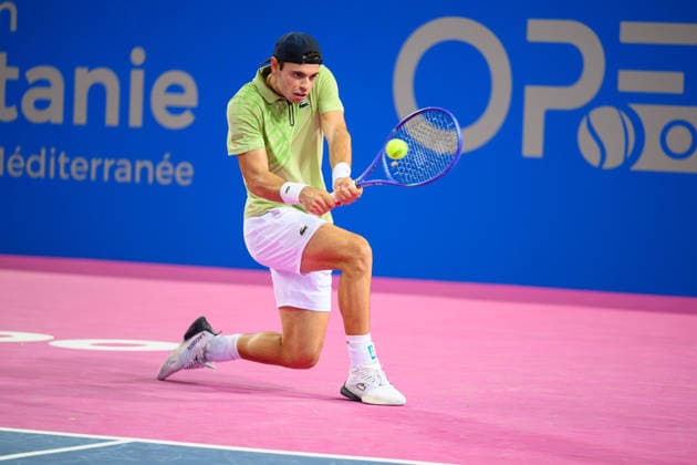 Tennis, ATP tournament in Montpellier