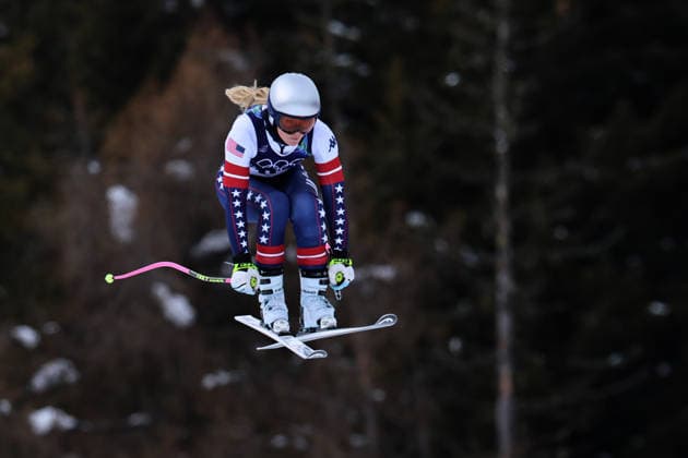 Olympics Winter Games Milano Cortina 2026. Lindsey Vonn (USA) Alpine Skiing Women’s Downhill Cortina d’Ampezzo (ITA) 06 12 2026 foto IPP Marco Trovati Pentaphoto italy ITALY  Copyright: xR4924_italyphotopressx