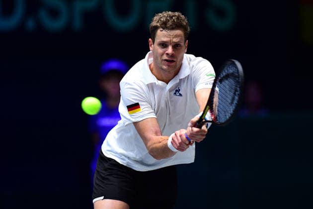 Tennis Davis Cup 2026 Germany Peru on 06 02 2026 at the Castello in Düsseldorf Yannick Hanfmann GER North Rhine-Westphalia Germany