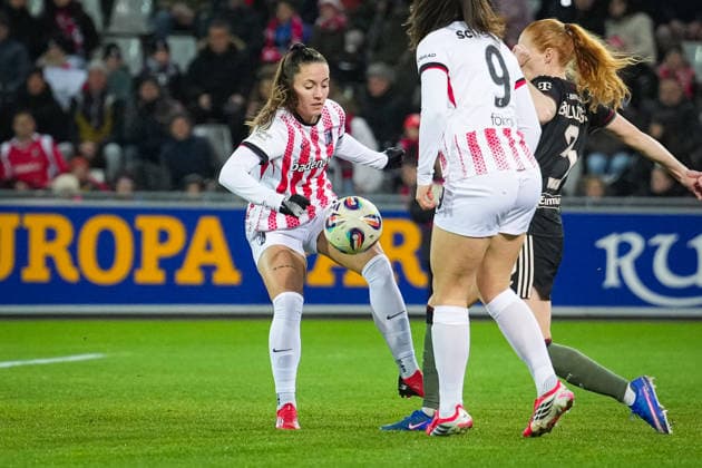 Soccer, Google Pixel Womens Bundesliga, Matchday 17, 2025 2026, SC Freiburg vs FC Bayern Munich, 06 02 2026, Dreisamstadion, Freiburg, Selina Vobian SC Freiburg, Women 10 Freiburg Dreisamstadion Baden Württemberg Germany Copyright: xFINLEYxMÖRCHx