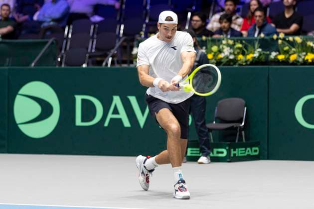 Davis Cup Germany Peru, 06 02 2026 Jan Lennard Struff GER during the Davis Cup Davis Cup Germany Peru at CASTELLO on February 6, 2026 in Duesseldorf, Germany Copyright: xBEAUTIFULxSPORTS KennyxBeelex
