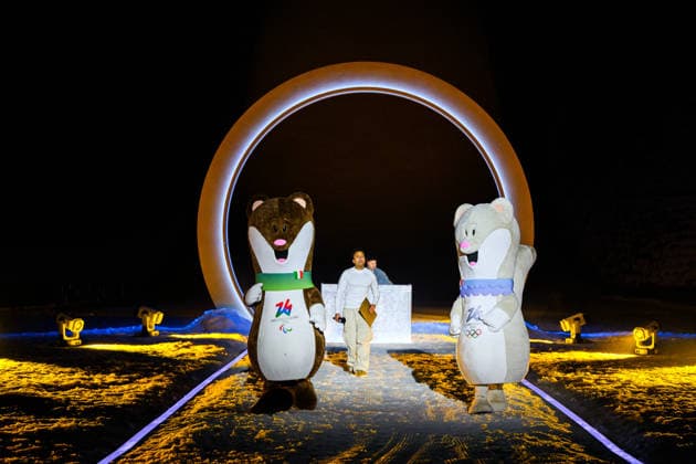 260206 Mascot Milo and Tina during the Opening Ceremony of the 2026 Winter Olympics on February 6, 2026 in Predazzo. Photo: Maxim Thore BILDBYRAN kod MT MT0960 bbeng Olympic Games, Olympische Spiele, Olympia, OS olympics winter olympics os ol olympiska spel vinter-os olympiske leker milano cortina 2026 milan cortina 2026 milano cortina 2026 olympic games milano cortina 2026 winter olympic games milano cortina-os milano cortina-ol vinter-ol opening ceremony invigning invigningsceremoni *** 260206 Mascot Milo and Tina during the Opening Ceremony of the 2026 Winter Olympics on February 6, 2026 in Predazzo Photo Maxim Thore BILDBYRAN kod MT MT0960 bbeng olympic games olympics winter olympics os ol olympiska spel vinter os olympiske leker milano cortina 2026 milan cortina 2026 milano cortina 2026 olympic games milano cortina 2026 winter olympic games milano cortina os milano cortina ol vinter ol opening ceremony invigning invigningsceremoni  Copyright: MAXIMxTHORE BB260206MT099