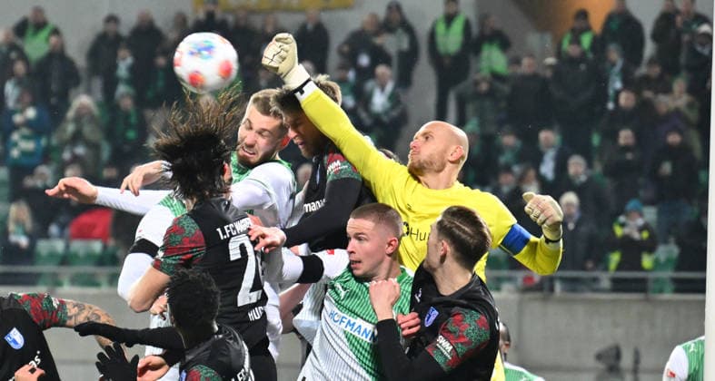06 02 2026 Soccer Season 2025 2026 2 Soccer Bundesliga 21 Matchday SpVgg Greuther Fürth SGF Kleeblatt 1 FC Magdeburg FCM Sportfoto Zink xwoxzix DFL regulations prohibit any use of photographs as image sequences and or quasi video only for editorial use Doni Edon Arifi 28, SpVgg Greuther Fürth Dominik Reimann 1, 1 FC Magdeburg FCM