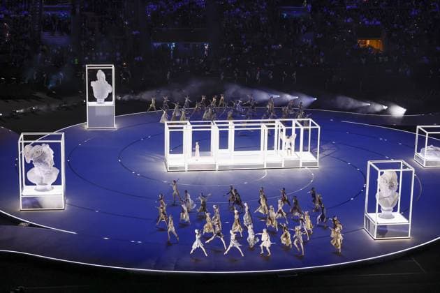 MILAN , 06-02-2026 , Milano San Siro Olympic Stadium , Olympic Winter games, Winterspiele,Spiele, Summer games 2026 Milano , Opening ceremony , Picture shows , Olympic Winter Games 2026 - Opening ceremony  x201346495x Copyright: