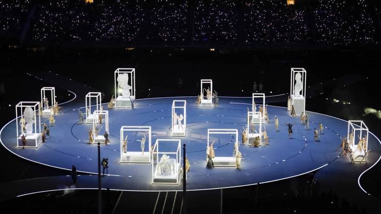 Overvieuw Opening Ceremony, Opening Ceremony - Milano Cortina 2026 Winter Olympics: Day 0, Opening Ceremony - Milano Cortina 2026 Winter Olympics: Day 0, San Siro Stadium, February 6, 2026, Milan, Italy.