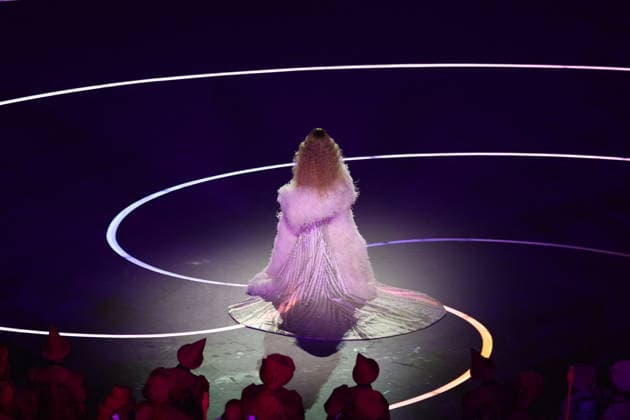 Winter Olympics - Mariah Carey at Opening Ceremony - Milan Mariah Carey performs during the Opening ceremony of the Milano Cortina 2026 Winter Olympic Games, Olympische Spiele, Olympia, OS at San Siro stadium (Milano Olympic Stadium), in Milan on February 6, 2026. Photo by Alexis Jumeau ABACAPRESS.COM Milan Italy  Copyright: xJumeauxAlexis ABACAx