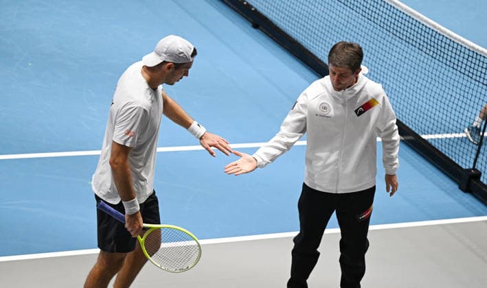 2026 Davis Cup Qualifiers , Düsseldorf Germany Germany vs Peru Day1 Match2 2 Match Jan Lennard Struff GER vs Juan Pablo Varillas PER