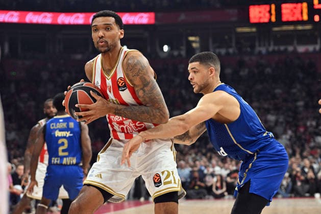 CRVENA ZVEZDA vs MACCABI JOEL BOLOMBOY, basketball player of Crvena Zvezda, during the Euroleague match against Maccabi, at Belgrade Arena. Belgrade, 06.02.2026. photo: MN PRESS BASKETBALL, EUROLEAGUE, CRVENA ZVEZDA, MACCABI Belgrade Belgrade Arena Serbia Copyright: xMarkoxMetlasx xMNxPressx