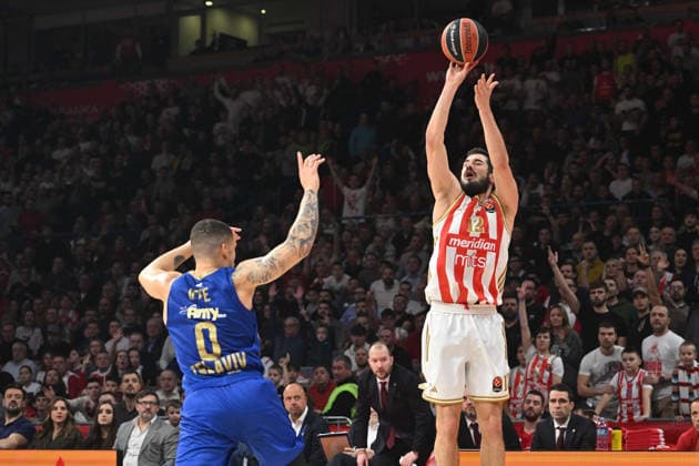 CRVENA ZVEZDA vs MACCABI NIKOLA KALINIC, basketball player of Crvena Zvezda, during the Euroleague match against Maccabi, at Belgrade Arena. Belgrade, 06.02.2026. photo: MN PRESS BASKETBALL, EUROLEAGUE, CRVENA ZVEZDA, MACCABI Belgrade Belgrade Arena Serbia Copyright: xMarkoxMetlasx xMNxPressx