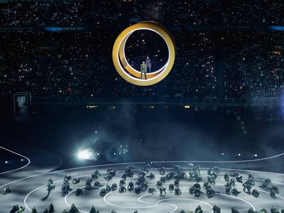 Overvieuw Opening Ceremony, Opening Ceremony - Milano Cortina 2026 Winter Olympics: Day 0, Opening Ceremony - Milano Cortina 2026 Winter Olympics: Day 0, San Siro Stadium, February 6, 2026, Milan, Italy.