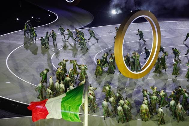 Overvieuw Opening Ceremony, Opening Ceremony - Milano Cortina 2026 Winter Olympics: Day 0, Opening Ceremony - Milano Cortina 2026 Winter Olympics: Day 0, San Siro Stadium, February 6, 2026, Milan, Italy.