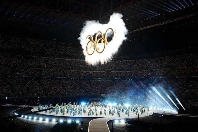 MILANO, ITALIEN 20260206 OS-invigningen pa San Siro i Milano under OS i Milano Cortina. *** Bilden ingar i SPORTPAKET. För övriga BETALBILD ** MILANO ITALIEN x10070x *** MILANO, ITALY 20260206 Olympic opening ceremony at the San Siro in Milan during the Olympic Games in Milan Cortina The image is included in the SPORT PACKAGE For others PAY PICTURE MILANO ITALY x10070x  Copyright: xJessicaxGow TTx OS 2026 INVIGNING MILANO