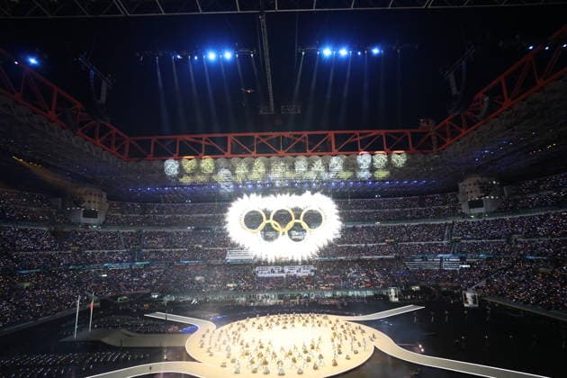Winter Olympics - Opening Ceremony - Milan Opening ceremony of the Milano Cortina 2026 Winter Olympic Games, Olympische Spiele, Olympia, OS at San Siro stadium (Milano Olympic Stadium), in Milan on February 6, 2026. Photo by Alexis Jumeau ABACAPRESS.COM Milan Italy  Copyright: xJumeauxAlexis ABACAx