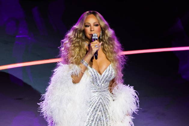 ITALY, MILAN - FEBRUARY 6, 2026: Singer Mariah Carey performs during a ceremony to open the 2026 Winter Olympic Games, Olympische Spiele, Olympia, OS at San Siro Stadium. Peter Kovalev TASS  88296987