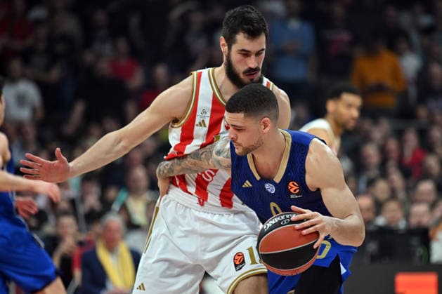 CRVENA ZVEZDA vs MACCABI IFFE LUNDBERG, basketball player of Maccabi, during the Euroleague match against Crvena Zvezda, at Belgrade Arena. Belgrade, 06.02.2026. photo: MN PRESS BASKETBALL, EUROLEAGUE, CRVENA ZVEZDA, MACCABI Belgrade Belgrade Arena Serbia Copyright: xMarkoxMetlasx xMNxPressx