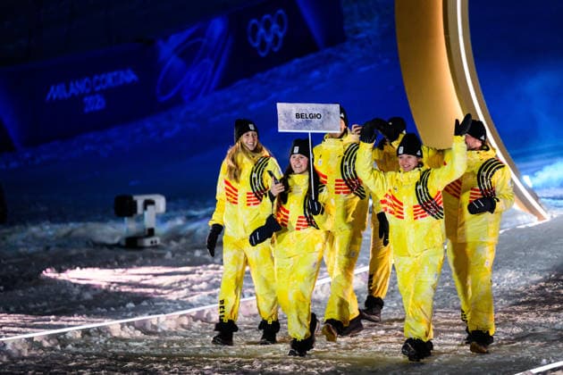 260206 Athletes of Belgium during the Opening Ceremony of the 2026 Winter Olympics on February 6, 2026 in Livigno. Photo: Vegard Grott BILDBYRAN kod VG VG0860 bbeng Olympic Games, Olympische Spiele, Olympia, OS olympics winter olympics os ol olympiska spel vinter-os olympiske leker milano cortina 2026 milan cortina 2026 milano cortina 2026 olympic games milano cortina 2026 winter olympic games milano cortina-os milano cortina-ol vinter-ol opening ceremony invigning invigningsceremoni apningsseremoni *** 260206 Athletes of Belgium during the Opening Ceremony of the 2026 Winter Olympics on February 6, 2026 in Livigno Photo Vegard Grott BILDBYRAN code VG VG0860 bbeng olympic games olympics winter olympics os ol olympiska spel vinter os olympiske leker milano cortina 2026 milan cortina 2026 milano cortina 2026 olympic games milano cortina 2026 winter olympic games milano cortina os milano cortina ol vinter ol opening ceremony invigning invigningsceremoni apningsseremoni  Copyright: VEGARDxGRoTT BB260206VG026