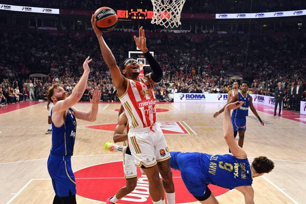 CRVENA ZVEZDA vs MACCABI CHIMA MONEKE, basketball player of Crvena Zvezda, during the Euroleague match against Maccabi, at Belgrade Arena. Belgrade, 06.02.2026. photo: MN PRESS BASKETBALL, EUROLEAGUE, CRVENA ZVEZDA, MACCABI Belgrade Belgrade Arena Serbia Copyright: xMarkoxMetlasx xMNxPressx