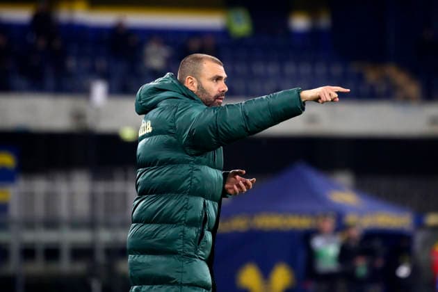 Verona™s head coach Paolo Sammarco the Serie A soccer match between Hellas Verona and Pisa at the Bentegodi Stadium in Verona, north west Italy - Friday , February 6 , 2026. - Soccer .  Copyright: xPaolaxGarbuio Lapressex