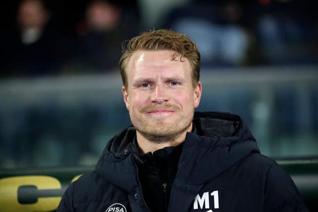 Pisa s head coach Oscar Hiljemark the Serie A soccer match between Hellas Verona and Pisa at the Bentegodi Stadium in Verona, north west Italy - Friday , February 6 , 2026. - Soccer .  Copyright: xPaolaxGarbuio Lapressex