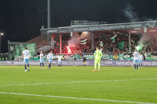 06 02 2026, xgrfx, Fußball 2 Bundesliga, Preußen Münster VfL Bochum v l VfL Bochum plays a draw against Preußen Münster DFL DFB REGULATIONS PROHIBIT ANY USE OF PHOTOGRAPHS as IMAGE SEQUENCES and or QUASI VIDEO Münster