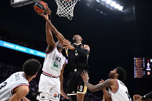 Bryant Dunston LDLC ASVEL Villeurbanne - EA7 Emporio Armani Olimpia Milano EuroLeague 2025-26 Lione, 06 02 2026 Foto M.Ceretti Ciamillo-Castoria Lione  Copyright: xMassimoxCerettix