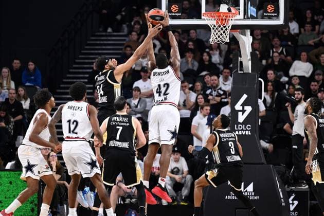 Bryant Dunston LDLC ASVEL Villeurbanne - EA7 Emporio Armani Olimpia Milano EuroLeague 2025-26 Lione, 06 02 2026 Foto M.Ceretti Ciamillo-Castoria Lione  Copyright: xMassimoxCerettix