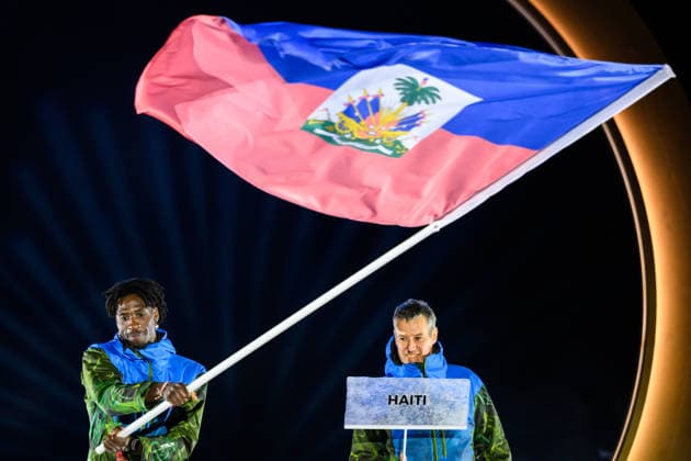 260206 Flag bearer Stevenson Savart of Haiti during the Opening Ceremony of the 2026 Winter Olympics on February 6, 2026 in Predazzo. Photo: Maxim Thore BILDBYRAN kod MT MT0960 bbeng Olympic Games, Olympische Spiele, Olympia, OS olympics winter olympics os ol olympiska spel vinter-os olympiske leker milano cortina 2026 milan cortina 2026 milano cortina 2026 olympic games milano cortina 2026 winter olympic games milano cortina-os milano cortina-ol vinter-ol opening ceremony invigning invigningsceremoni *** 260206 Flag bearer Stevenson Savart of Haiti during the Opening Ceremony of the 2026 Winter Olympics on February 6, 2026 in Predazzo Photo Maxim Thore BILDBYRAN code MT MT0960 bbeng olympic games olympics winter olympics os ol olympiska spel vinter os olympiske leker milano cortina 2026 milan cortina 2026 milano cortina 2026 olympic games milano cortina 2026 winter olympic games milano cortina os milano cortina ol vinter ol opening ceremony invigning invigningsceremoni  Copyright: MAXIMxTHORE BB260206MT120