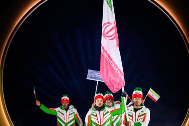 260206 Flag bearer Danyal Saveh Shemshaki of Iran during the Opening Ceremony of the 2026 Winter Olympics on February 6, 2026 in Predazzo. Photo: Maxim Thore BILDBYRAN kod MT MT0960 bbeng Olympic Games, Olympische Spiele, Olympia, OS olympics winter olympics os ol olympiska spel vinter-os olympiske leker milano cortina 2026 milan cortina 2026 milano cortina 2026 olympic games milano cortina 2026 winter olympic games milano cortina-os milano cortina-ol vinter-ol opening ceremony invigning invigningsceremoni *** 260206 Flag bearer Danyal Saveh Shemshaki of Iran during the Opening Ceremony of the 2026 Winter Olympics on February 6, 2026 in Predazzo Photo Maxim Thore BILDBYRAN kod MT MT0960 bbeng olympic games olympics winter olympics os ol olympiska spel vinter os olympiske leker milano cortina 2026 milan cortina 2026 milano cortina 2026 olympic games milano cortina 2026 winter olympic games milano cortina os milano cortina ol vinter ol opening ceremony invigning invigningsceremoni  Copyright: MAXIMxTHORE BB260206MT121