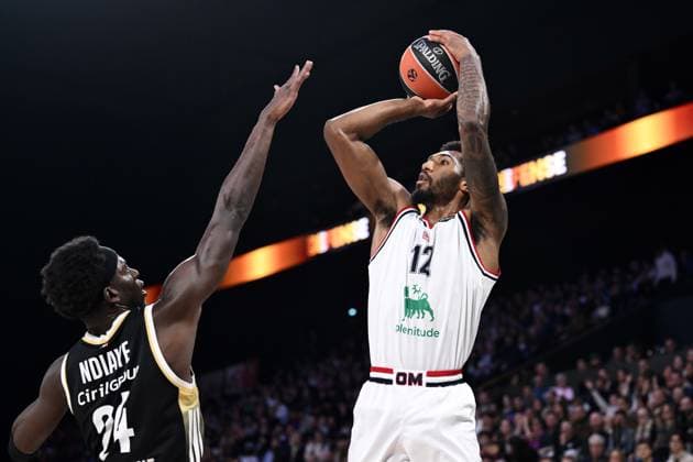 Armoni Brooks LDLC ASVEL Villeurbanne - EA7 Emporio Armani Olimpia Milano EuroLeague 2025-26 Lione, 06 02 2026 Foto M.Ceretti Ciamillo-Castoria Lione  Copyright: xMassimoxCerettix