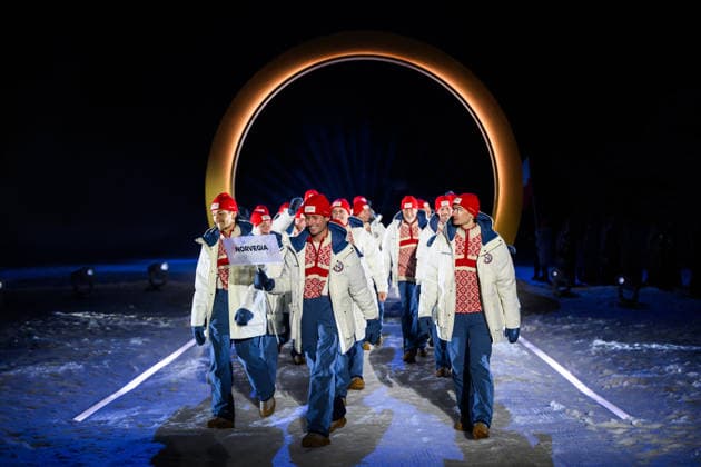 260206 Athletes of Norway during the Opening Ceremony of the 2026 Winter Olympics on February 6, 2026 in Predazzo. Photo: Maxim Thore BILDBYRAN kod MT MT0960 bbeng Olympic Games, Olympische Spiele, Olympia, OS olympics winter olympics os ol olympiska spel vinter-os olympiske leker milano cortina 2026 milan cortina 2026 milano cortina 2026 olympic games milano cortina 2026 winter olympic games milano cortina-os milano cortina-ol vinter-ol opening ceremony invigning invigningsceremoni *** 260206 Athletes of Norway during the Opening Ceremony of the 2026 Winter Olympics on February 6, 2026 in Predazzo Photo Maxim Thore BILDBYRAN kod MT MT0960 bbeng olympic games olympics winter olympics os ol olympiska spel vinter os olympiske leker milano cortina 2026 milan cortina 2026 milano cortina 2026 olympic games milano cortina 2026 winter olympic games milano cortina os milano cortina ol vinter ol opening ceremony invigning invigningsceremoni  Copyright: MAXIMxTHORE BB260206MT123