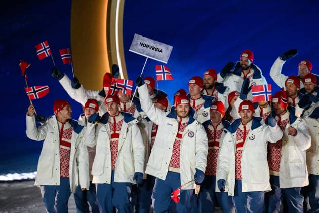 260206 Athletes of Norway during the Opening Ceremony of the 2026 Winter Olympics on February 6, 2026 in Livigno. Photo: Vegard Grott BILDBYRAN kod VG VG0860 bbeng Olympic Games, Olympische Spiele, Olympia, OS olympics winter olympics os ol olympiska spel vinter-os olympiske leker milano cortina 2026 milan cortina 2026 milano cortina 2026 olympic games milano cortina 2026 winter olympic games milano cortina-os milano cortina-ol vinter-ol opening ceremony invigning invigningsceremoni apningsseremoni *** 260206 Athletes of Norway during the Opening Ceremony of the 2026 Winter Olympics on February 6, 2026 in Livigno Photo Vegard Grott BILDBYRAN kod VG VG0860 bbeng olympic games olympics winter olympics os ol olympiska spel vinter os olympiske leker milano cortina 2026 milan cortina 2026 milano cortina 2026 olympic games milano cortina 2026 winter olympic games milano cortina os milano cortina ol vinter ol opening ceremony invigning invigningsceremoni apningsseremoni  Copyright: VEGARDxGRoTT BB260206VG033