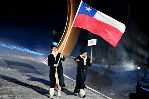 Predazzo, Italy, February 06th 2026. Opening Ceremony of the Olympic Winter games, Winterspiele,Spiele, Summer games 2026 in Predazzo, Italy. (Photo by Igor Kupljenik Sports Press Photo)  Copyright: xIgorxKupljenikx xSPPx Sportspressphoto_SPR89060