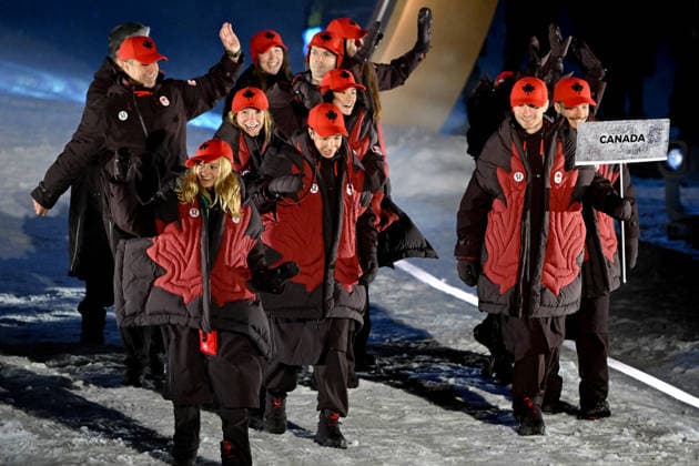 Predazzo, Italy, February 06th 2026. Opening Ceremony of the Olympic Winter games, Winterspiele,Spiele, Summer games 2026 in Predazzo, Italy. (Photo by Igor Kupljenik Sports Press Photo)  Copyright: xIgorxKupljenikx xSPPx Sportspressphoto_SPR89061