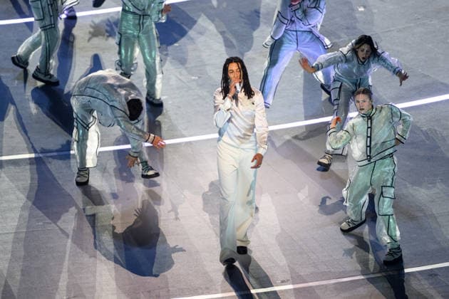260206 Music performance by Ghani during the Opening Ceremony of the 2026 Winter Olympics on February 6, 2026 in Milan. Photo: Joel Marklund BILDBYRAN kod JM JM0781 bbeng Olympic Games, Olympische Spiele, Olympia, OS olympics winter olympics os ol olympiska spel vinter-os olympiske leker milano cortina 2026 milan cortina 2026 milano cortina 2026 olympic games milano cortina 2026 winter olympic games milano cortina-os milano cortina-ol vinter-ol opening ceremony invigning invigningsceremoni *** 260206 Music performance by Ghani during the Opening Ceremony of the 2026 Winter Olympics on February 6, 2026 in Milan Photo Joel Marklund BILDBYRAN code JM JM0781 bbeng olympic games olympics winter olympics os ol olympiska spel vinter os olympiske leker milano cortina 2026 milan cortina 2026 milano cortina 2026 olympic games milano cortina 2026 winter olympic games milano cortina os milano cortina ol vinter ol opening ceremony invigning invigningsceremoni  Copyright: JOELxMARKLUND BB260206JM143