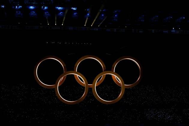 February 6, 2026, Milan, ITALY: Volunteers perform during the opening ceremony at the Milan Cortina Winter Olympics, in Milan, Friday, Feb. 6, 2026. Canada News - February 6, 2026  - ZUMAc35_ 20260206_zaf_c35_092 Copyright: xDarrylxDyckx