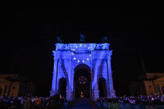 260206 General view of the cauldron under the Arco della Pace before it is lit with the olympic flame during the Opening Ceremony of the 2026 Winter Olympics on February 6, 2026 in Milan. Photo: Carl Sandin BILDBYRAN kod CS CS0854 bbeng Olympic Games, Olympische Spiele, Olympia, OS olympics winter olympics os ol olympiska spel vinter-os olympiske leker milano cortina 2026 milan cortina 2026 milano cortina 2026 olympic games milano cortina 2026 winter olympic games milano cortina-os milano cortina-ol vinter-ol opening ceremony invigning invigningsceremoni *** 260206 General view of the cauldron under the Arco della Pace before it is lit with the olympic flame during the Opening Ceremony of the 2026 Winter Olympics on February 6, 2026 in Milan Photo Carl Sandin BILDBYRAN code CS CS0854 bbeng olympic games olympics winter olympics os ol olympic games winter os olympic games milano cortina 2026 milan cortina 2026 milano cortina 2026 olympic games milano cortina 2026 winter olympic games milano cortina os milano cortina ol winter ol opening ceremony invigning invigningsceremoni  Copyright: CARLxSANDIN BB260206CS028
