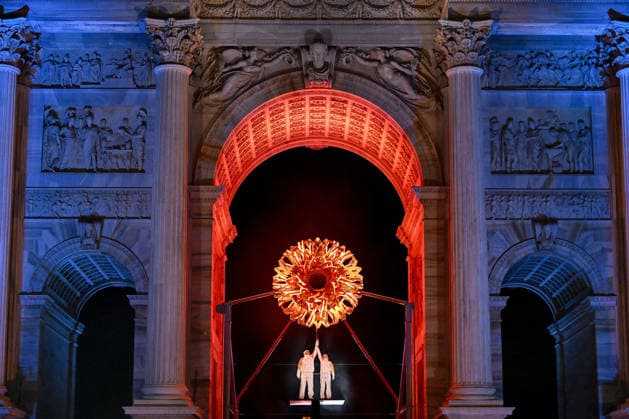 260206 Former alpine skiers Alberto Tomba and Deborah Compagnoni of Italy with the Olympic torch during the Opening Ceremony of the 2026 Winter Olympics on February 6, 2026 in Milan. Photo: Carl Sandin BILDBYRAN kod CS CS0854 bbeng Olympic Games, Olympische Spiele, Olympia, OS olympics winter olympics os ol olympiska spel vinter-os olympiske leker milano cortina 2026 milan cortina 2026 milano cortina 2026 olympic games milano cortina 2026 winter olympic games milano cortina-os milano cortina-ol vinter-ol opening ceremony invigning invigningsceremoni *** 260206 Former alpine skiers Alberto Tomba and Deborah Compagnoni of Italy with the Olympic torch during the Opening Ceremony of the 2026 Winter Olympics on February 6, 2026 in Milan Photo Carl Sandin BILDBYRAN code CS CS0854 bbeng olympic games olympics winter olympics os ol olympic games winter os olympic games milano cortina 2026 milan cortina 2026 milano cortina 2026 olympic games milano cortina 2026 winter olympic games milano cortina os milano cortina ol winter ol opening ceremony invigning invigningsceremoni  Copyright: CARLxSANDIN BB260206CS038