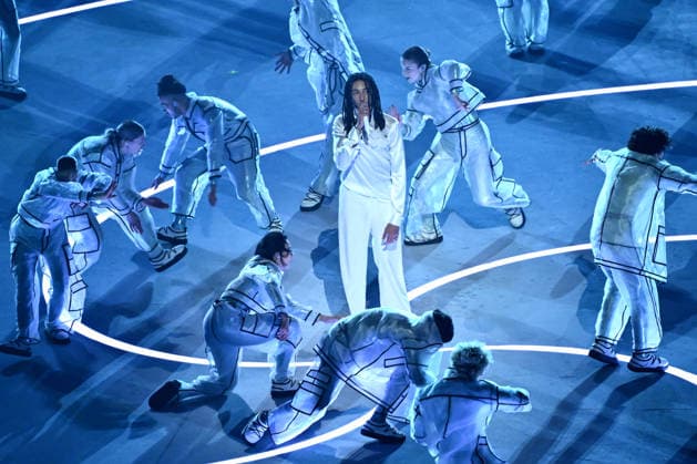 Rg Milano 06 02 2026 - Olimpiadi Milano Cortina 2026 Opening cerimony foto Image nella foto: Ghali 