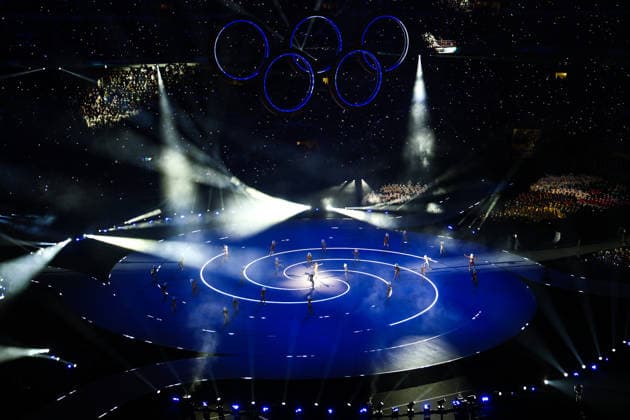 ITALY, MILAN - FEBRUARY 6, 2026: A ceremony to open the 2026 Winter Olympic Games, Olympische Spiele, Olympia, OS takes place at San Siro Stadium. Mikhail Tereshchenko TASS  88306748