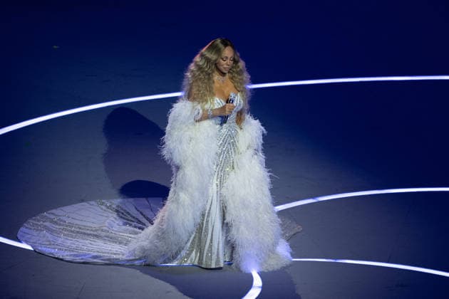 Mariah Carey, Opening Ceremony, Milano Cortina 2026 Olympic Games, Olympische Spiele, Olympia, OS 06-02-2026 *** Mariah Carey, Opening Ceremony, Milano Cortina 2026 Olympic Games 06 02 2026 Copyright: HMBxMedia MarcxNiemeyer