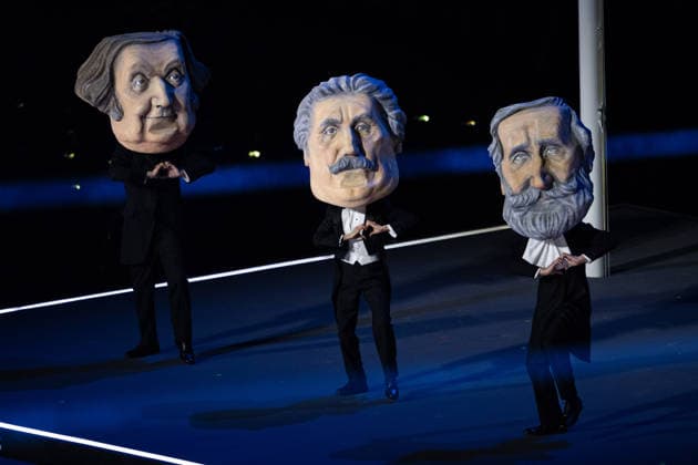 Opening Ceremony, Milano Cortina 2026 Olympic Games, Olympische Spiele, Olympia, OS 06-02-2026 *** Opening Ceremony, Milano Cortina 2026 Olympic Games 06 02 2026 Copyright: HMBxMedia MarcxNiemeyer