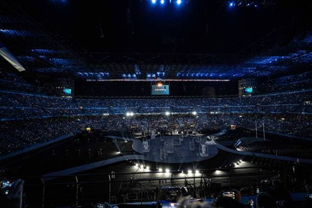 Opening Ceremony, Milano Cortina 2026 Olympic Games, Olympische Spiele, Olympia, OS 06-02-2026 *** Opening Ceremony, Milano Cortina 2026 Olympic Games 06 02 2026 Copyright: HMBxMedia MarcxNiemeyer