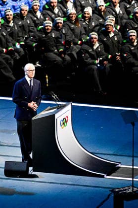 Olympic Opening Ceremony, at the Olympic Winter games, Winterspiele,Spiele, Summer games Milano Cortina 2026, at Milano San Siro Olympic Stadium, on February 6, 2026 in Milan, Italy. Noxthirdxpartyxsales  aflo_318742457