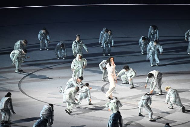 February 6, 2026, Milano, Lombardia, Italy: Opening ceremony of the Winter Olympic Games, Olympische Spiele, Olympia, OS Milano Cortina 2026, at the San Siro Stadium, on February 6, 2026 in Milano, Italy Milano Italy - ZUMAm345 20260206_oly_m345_158 Copyright: xFedericoxManonix