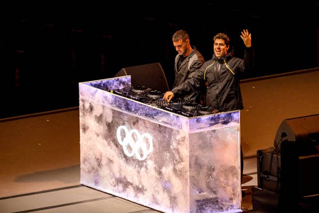 OLYMPICS - Winter Olympic Games, Olympische Spiele, Olympia, OS Milano Cortina 2026 MILAN,ITALY,06.FEB.26 - OLYMPICS - Winter Olympic Games Milano Cortina 2026, opening ceremony. Image shows scence of the opening ceremony.  GEPAxpictures xMatthiasxTrinkl