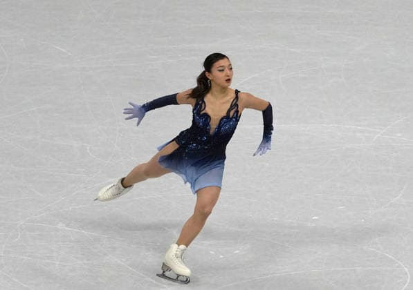 February 6, 2026, Bengaluru, Karnatakakj, India: Sakamoto Kaori (JPN) on action during the Figure skating, Eiskunstlauf - Team event - Women single skating - short program at Milano ice skating Arena during Olympic Winter games, Winterspiele,Spiele, Summer games in Milano, Italy Bengaluru India - ZUMAk197 20260206_zsp_k197_035 Copyright: xRanjithxKumarx